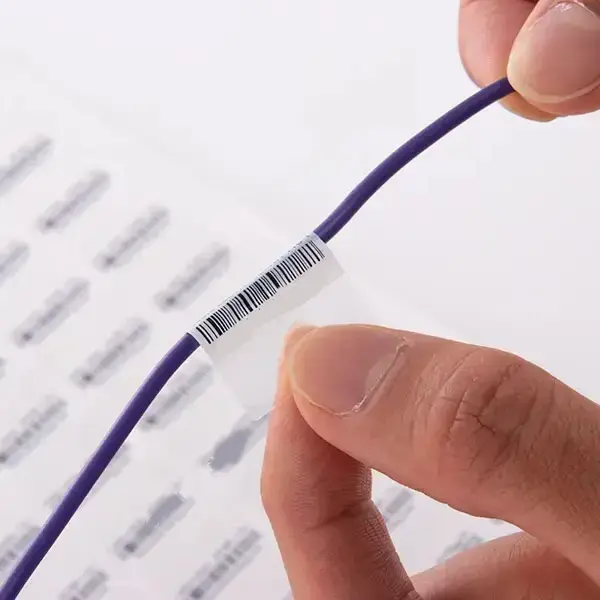 wrap around clear laminated cable
